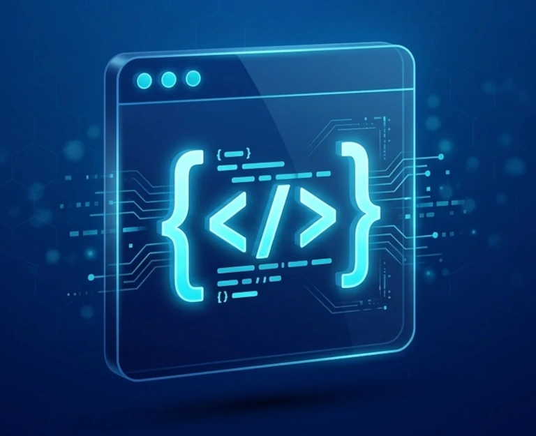 Icon für die Erstellung moderner Webseiten